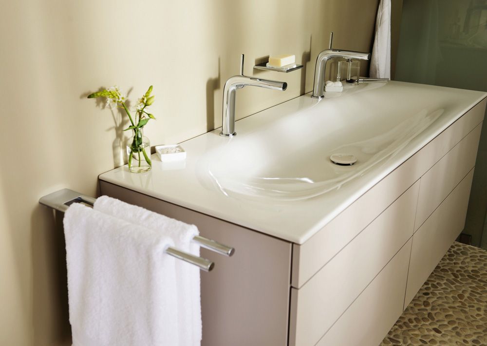 Полотенцедержатель Keuco Edition 400 11519 010000 двойной, хром 34 см