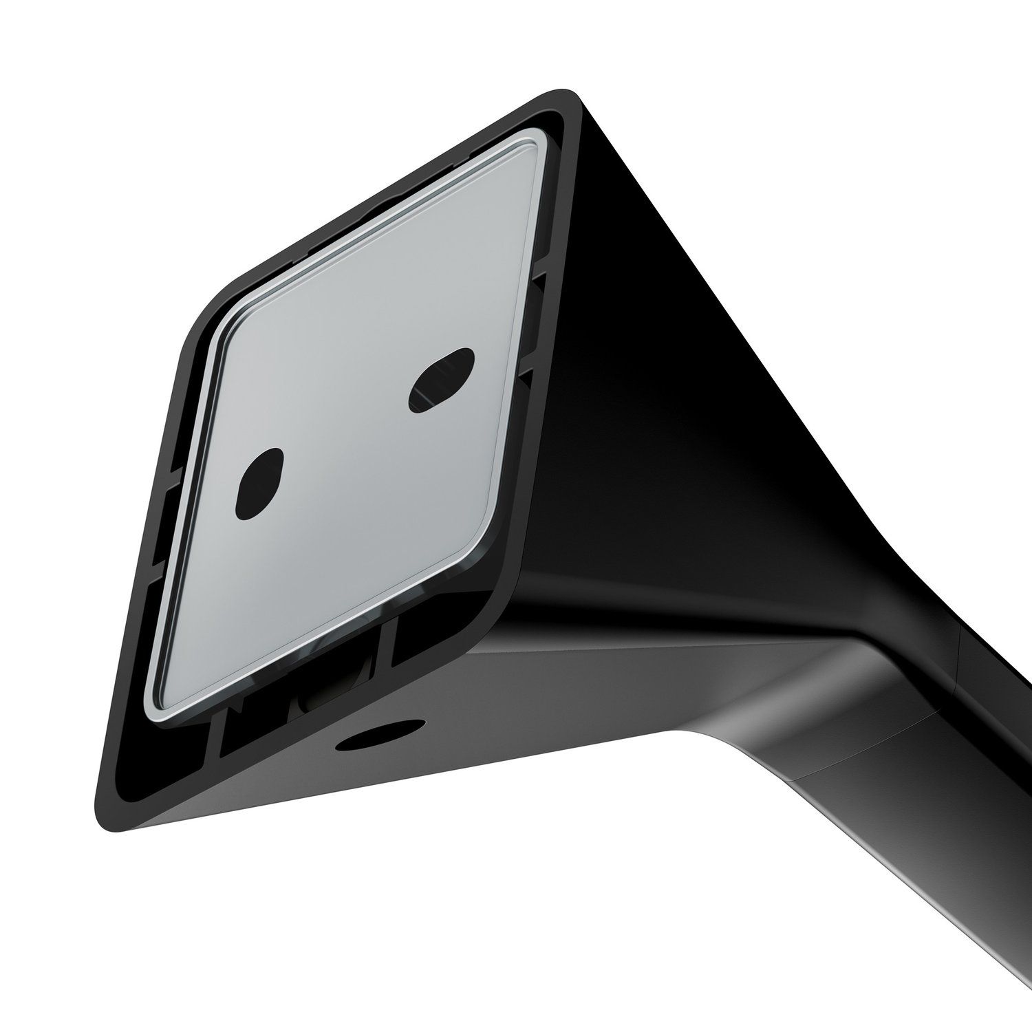 Полотенцедержатель неповоротный KEUCO AVENO 14622 370000 340 мм, с клеевым комплектом, цвет Чёрный матовый