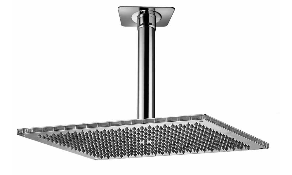 Верхний душ Bossini Dream Rectangular H35369G Хром с держателем