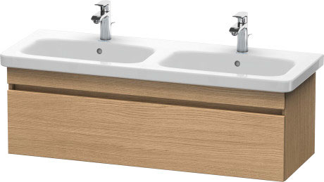 Тумба подвесная под две раковину Duravit DuraStyle DS 6398 5252 дуб европейский