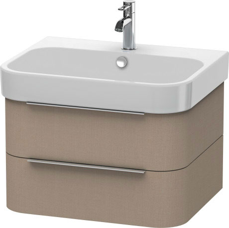 Тумба подвесная под раковину Duravit Happy D.2 H2636407575 лен