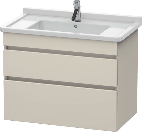 Тумба подвесная под раковину Duravit DuraStyle DS648809191 серо-коричневый