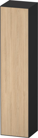Шкаф-пенал высокий петли слева DURAVIT ZENCHA ZE1352L30800000 360 мм х 400 мм х 1760 мм, натуральный дуб/графит суперматовый