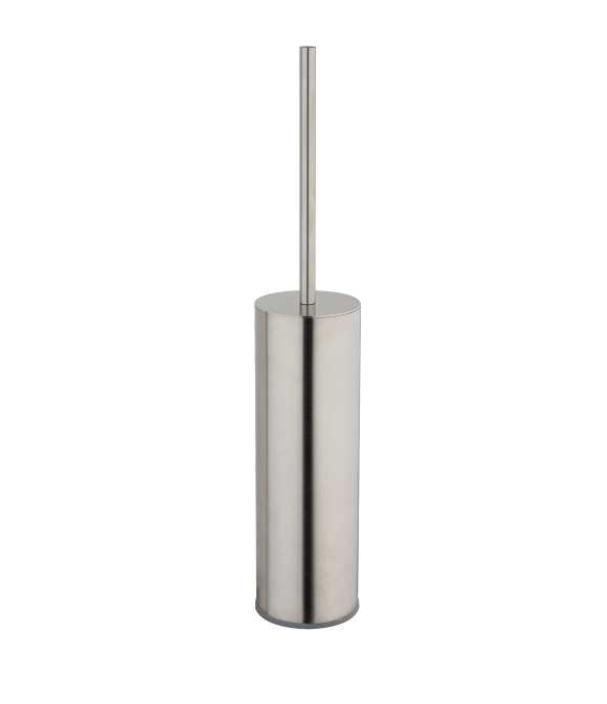 Напольный ёршик для унитаза с колбой AISI304 BOSSINI Inox Line V50408.075 цвет Матовая нержавеющая сталь