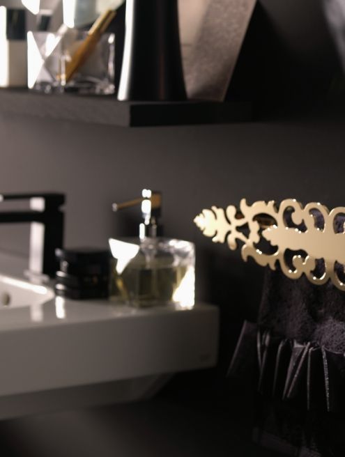 Дозатор для жидкого мыла BERTOCCI GRIMILDE 119 9048 0000 Прозрачный/Хром