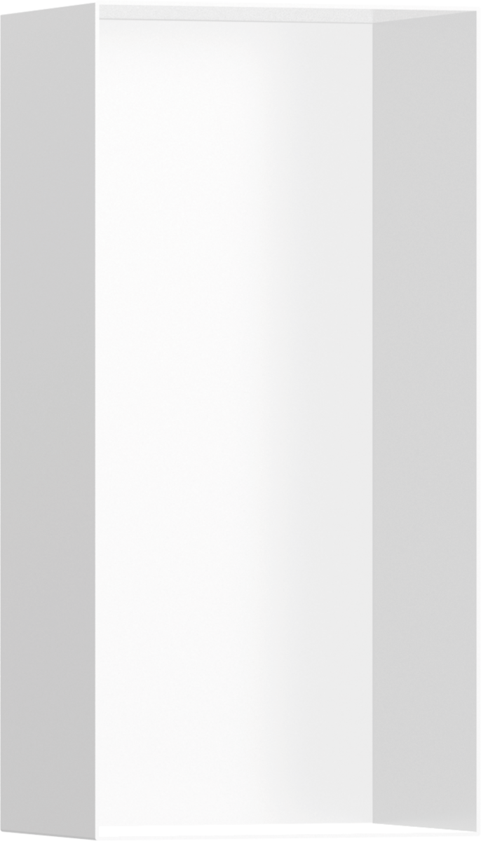 Настенный короб HANSGROHE XtraStoris Minimalistic 56070700 с открытой рамой 300 мм х 150 мм х 100 мм, матовый белый