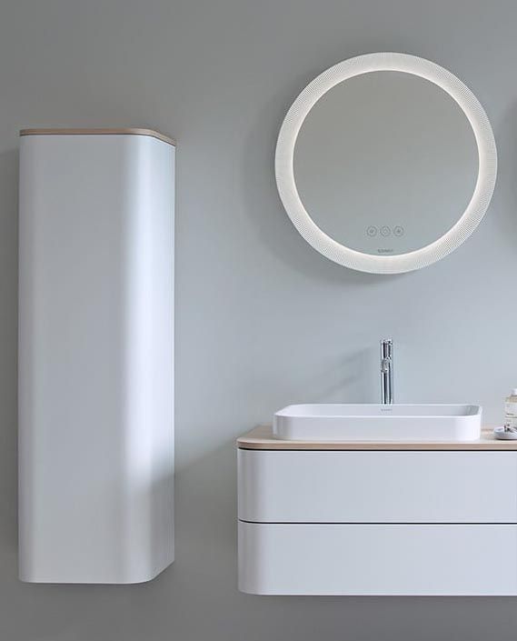 Тумба подвесная для консоли Duravit Happy D.2 Plus HP497102222 белый глянец