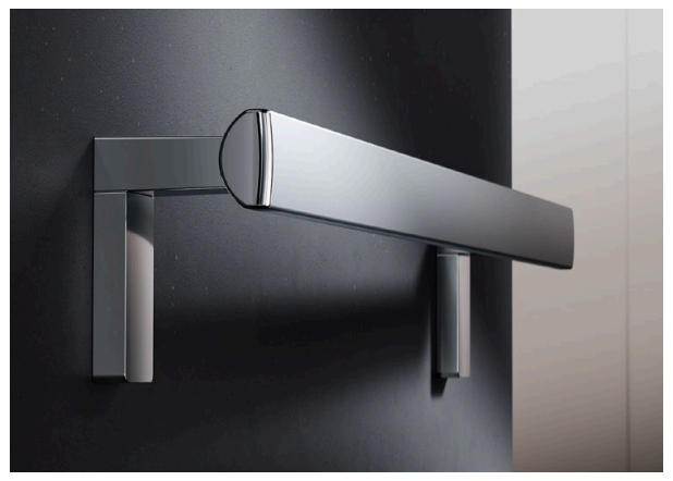 Поручень для горизонтального или вертикального монтажа KEUCO AXESS 35001 010900 900 мм, цвет Хром