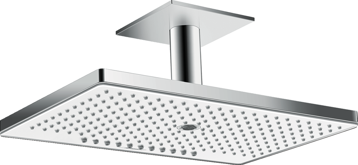 Верхний душ с потолочным держателем Rainmaker Select 460 24006400 Хром/Белый