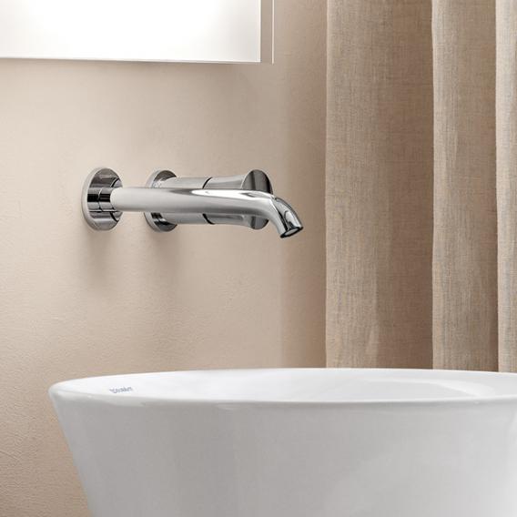 Однорычажный смеситель для раковины Duravit White Tulip WT1070004010 для скрытого монтажа, хром
