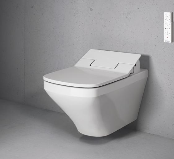 Унитаз подвесной Duravit DuraStyle 2542590000 с вертикальным смывом, для SensoWash, безободковый, белый