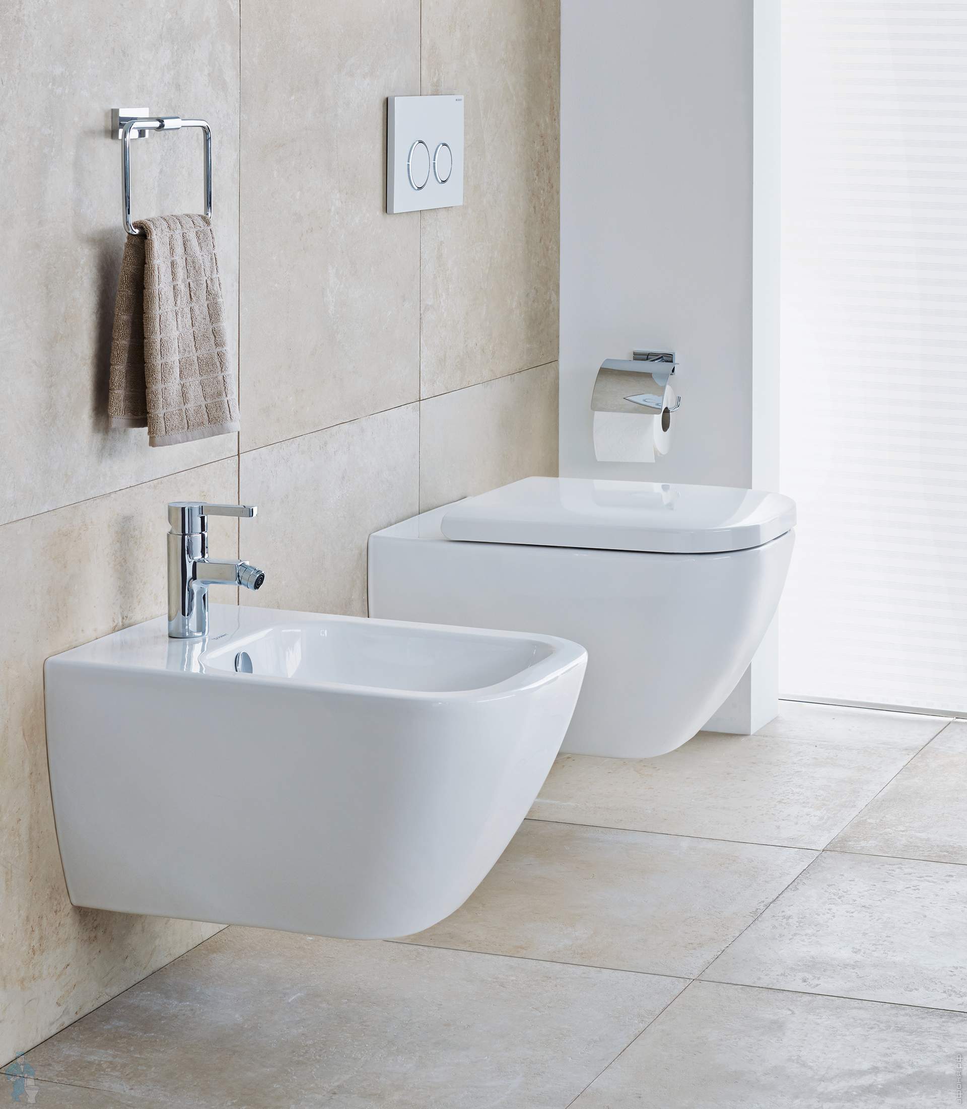 Подвесной унитаз Duravit Happy D.2 2222090000 57 см безободковый