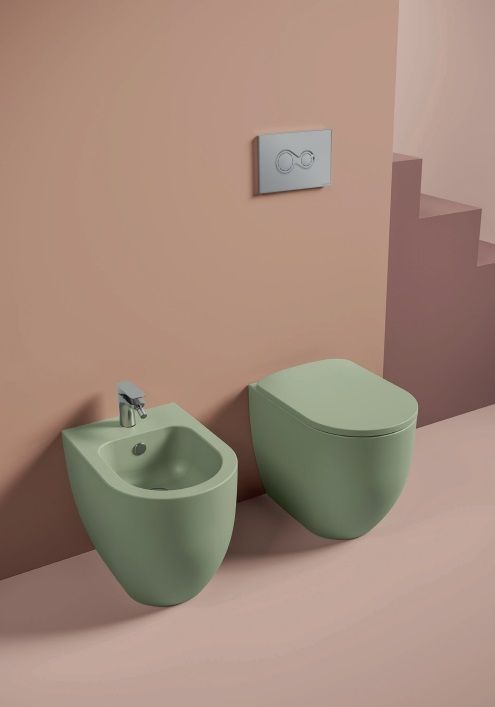 Клавиша смыва ARTCERAM MONET 701.000.70  245х163 мм 2 режима, хром матовый