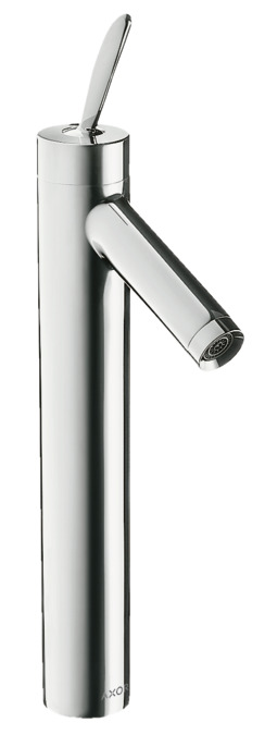 Смеситель для раковины высокий с донным клапаном AXOR Starck Classic 10020000 Хром