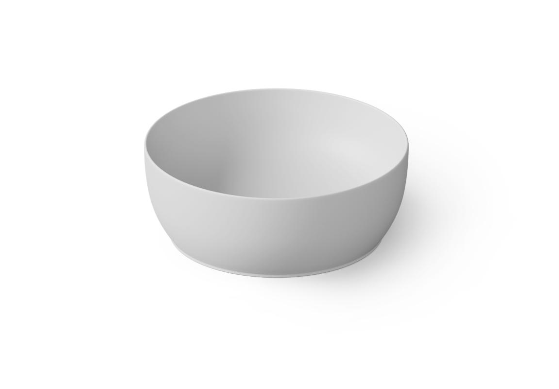 Раковина накладная DEA DESIGN  Countertop basin  DD9093 400 18    d400хh140 мм, из композита Solid surface, цвет белый матовый 18