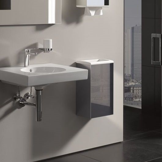 Мусорное ведро Keuco Collection Moll 12788 010001 хром антрацит 25 л (изделие снято с производства)
