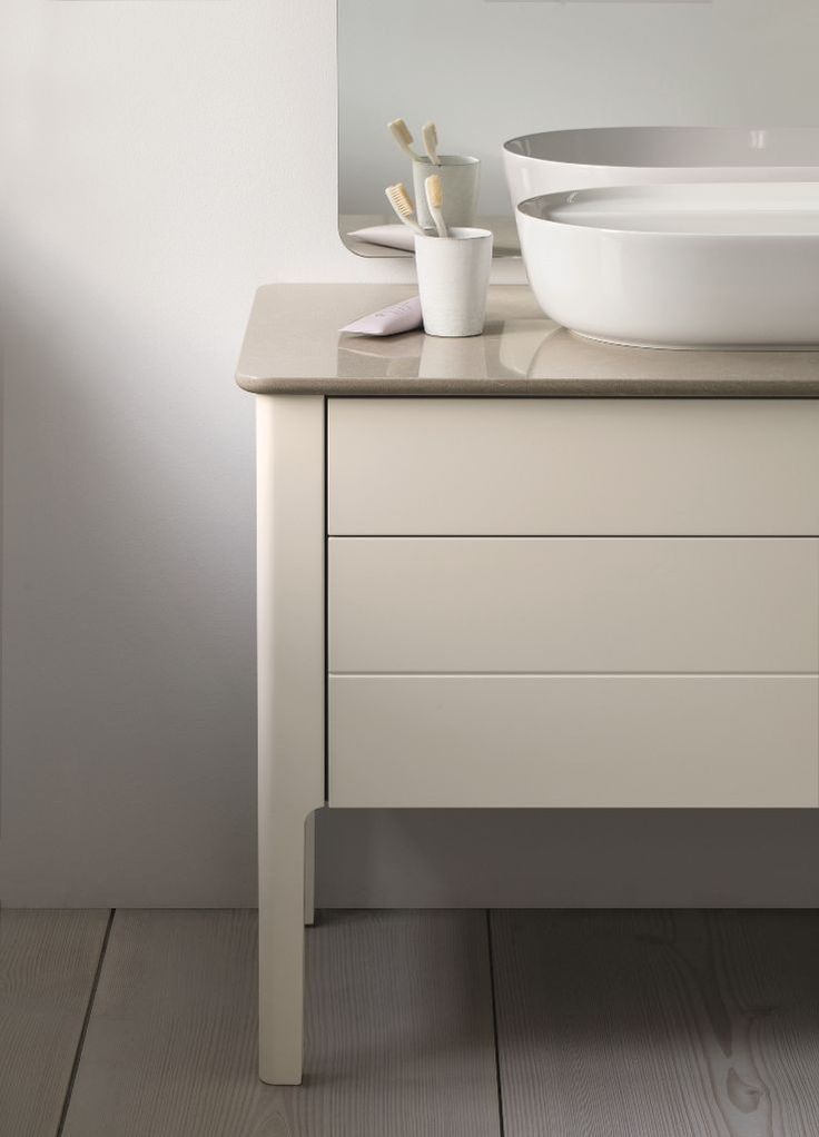 Столешница для раковины Duravit Luv LU946502525 кварцевый камень песочный структурный