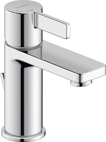 Cмеситель однорычажный для раковины S FreshStart DURAVIT D-Neo DE1011001010 с донным клапаном, хром