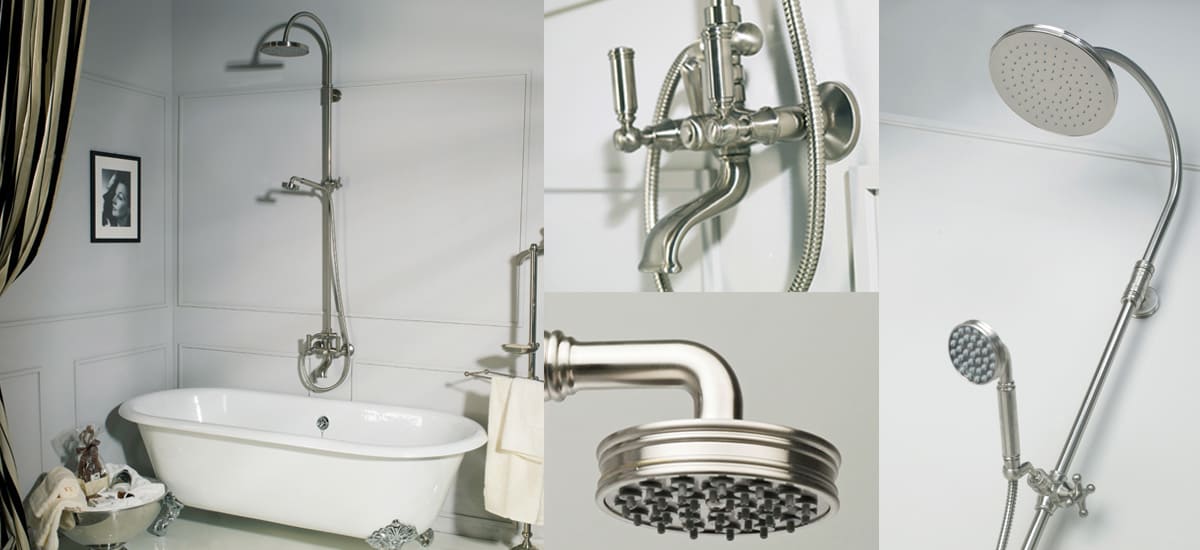 Душевая стойка Bossini Liberty column Monocomando L01203 из латуни