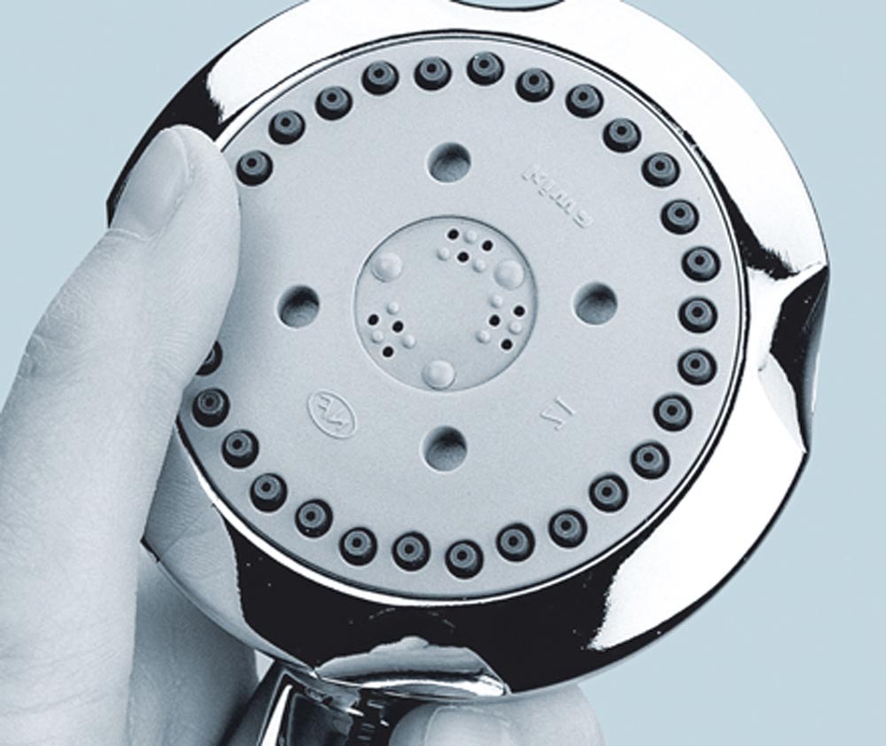 Лейка для душа Bossini Miki 3 режима B00069 Хром