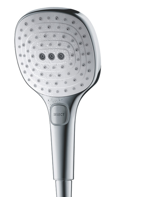 Ручной душ Hansgrohe Raindance Select E 26521000 120 3jet EcoSmart 9 л/мин хром