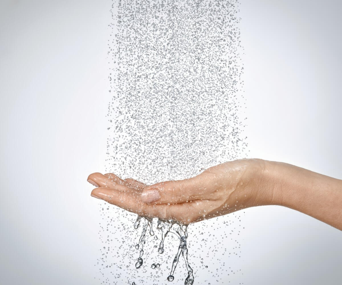 Верхний душ Hansgrohe Rainfinity 250 1jet 26228000 с потолочным кронштейном, хром