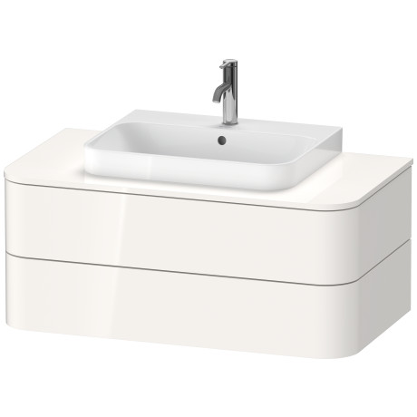 Тумба подвесная для консоли Duravit Happy D.2 Plus HP497102222 белый глянец