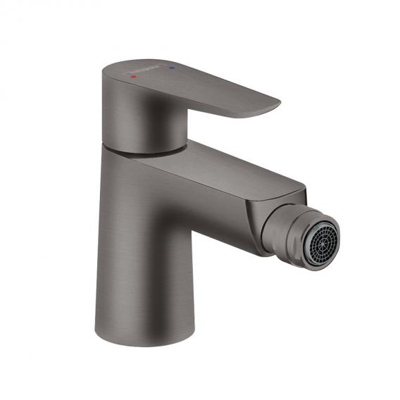 Смеситель для биде Hansgrohe Talis E 71720340 с донным клапаном, шлифованный чёрный хром