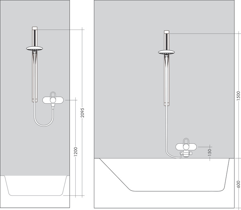 Душевой гарнитур Hansgrohe Raindance Select S 150 Unica'S 26626400 белый/хром