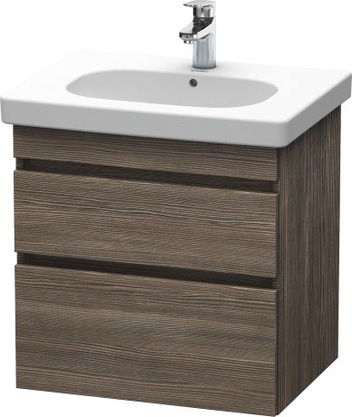 Тумба подвесная под раковину Duravit DuraStyle DS648305151 сосна коричневая