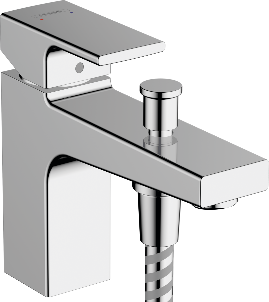 Смеситель для ванны и душа HANSGROHE Vernis Shape 71463000 Хром
