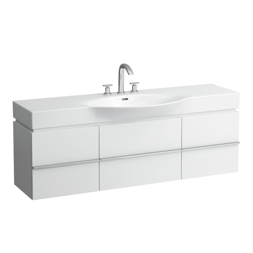 Раковина столешница  Laufen  Palace New 811706  150 см,  3 отверстия под смеситель
