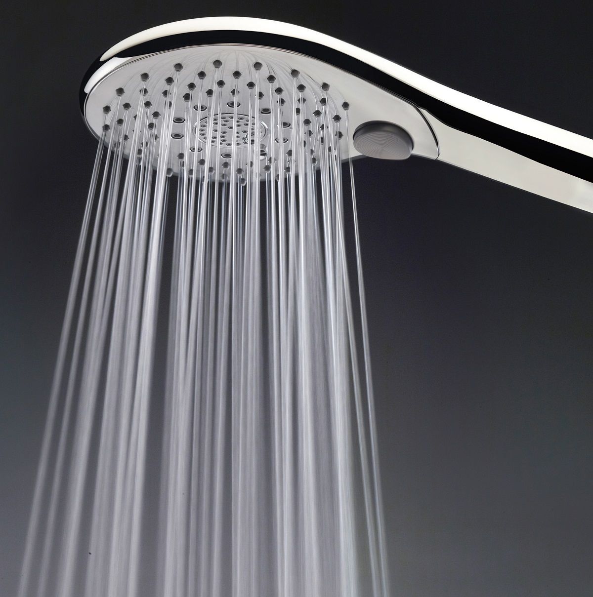 Душевой комплект Bossini Syncronia C12034C.073 с лейкой, шлангом и держателем, черный матовый