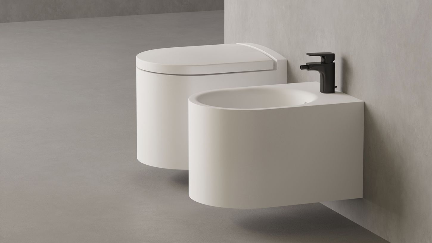 Унитаз подвесной безободковый с крышкой SALINI GEMELLI 240121М 530х410х420мм, S-Stone, цвет Белый матовый
