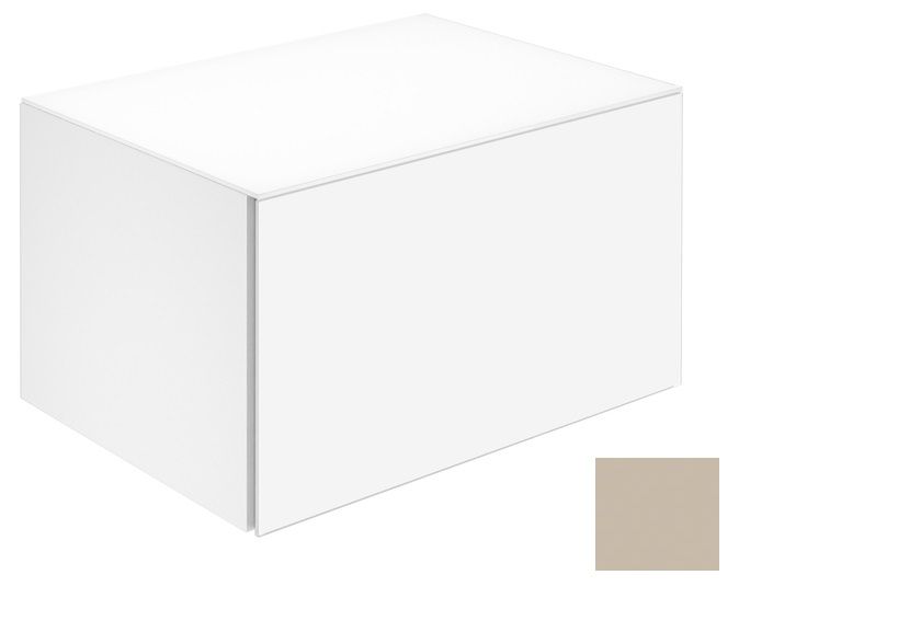 Боковая тумба Keuco Plan 32925 180000 корпус ламинированный матовый кашемир, фасад стекло кашемир глянцевый