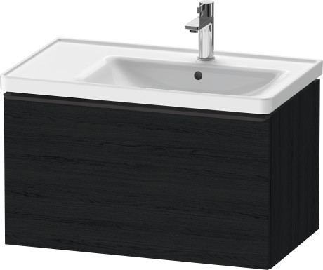 Раковина встраиваемая ассиметричная Duravit D-Neo 2370800000 800 мм х 480 мм, с переливом, с отверстием под смеситель, белая