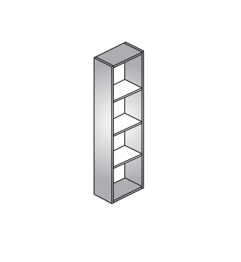Полка для ванной комнаты BMT IKON 901 537 CMB 01 434    243х1090х172 мм, цвет Termocotto Walnut