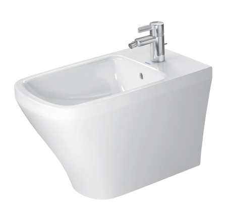Напольное биде Duravit DuraStyle 2283100000 с переливом, с креплением, белое