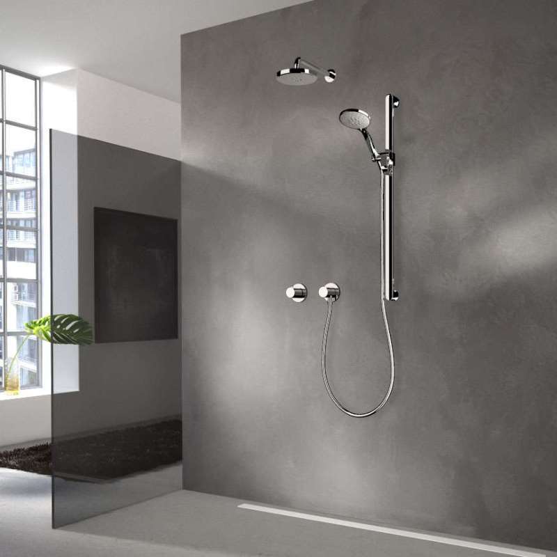 Переключатель на 3 потребителя Keuco IXMO 59548 010101 с выводом для шланга хром