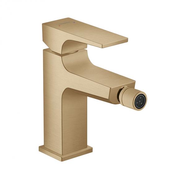Смеситель для биде однорычажный Hansgrohe Metropol 32520140 шлифованная бронза