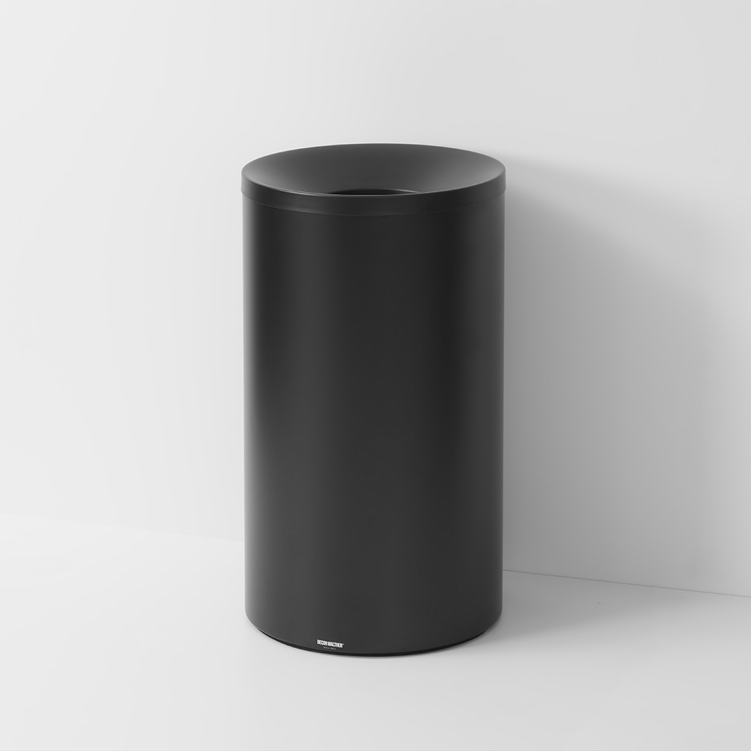 Ведро для мусора Decor Walther DW 240   0615660   70 X Ø 40 см, 60 л, с внутренним контейнером, цвет черный матовый