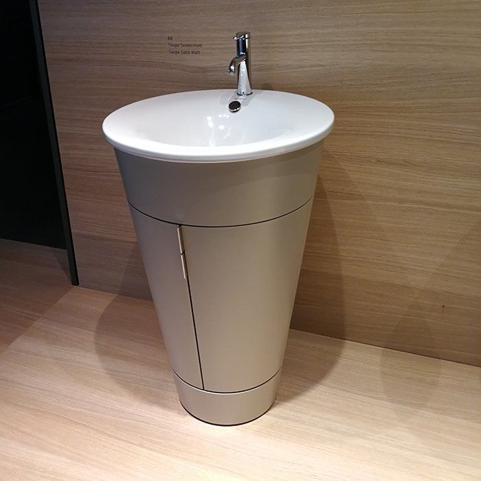 Тумба напольная под раковину Duravit Starck 1 S1952009292 каменно-серый