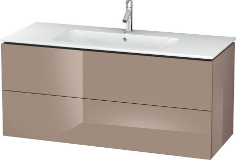 Тумба подвесная под раковину Duravit L-Cube LC624308686 капучино
