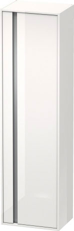 Шкаф высокий Duravit Ketho KT1265R2222 правый, с полками, белый глянцевый