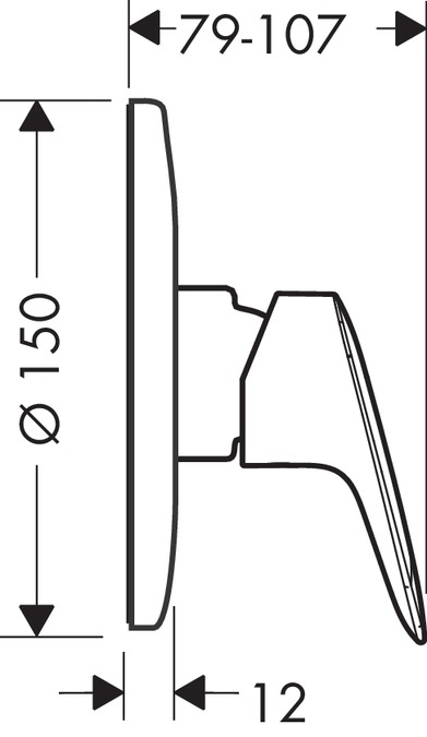 Hansgrohe Logis 71606000 хром