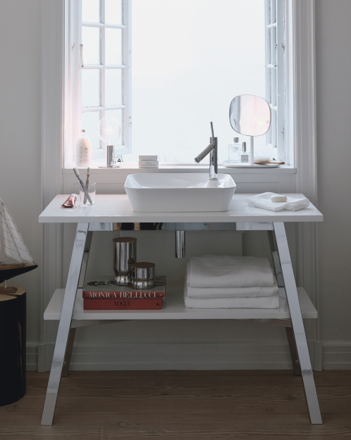 Раковина накладная Duravit Cape Cod 2340460000 46х46см