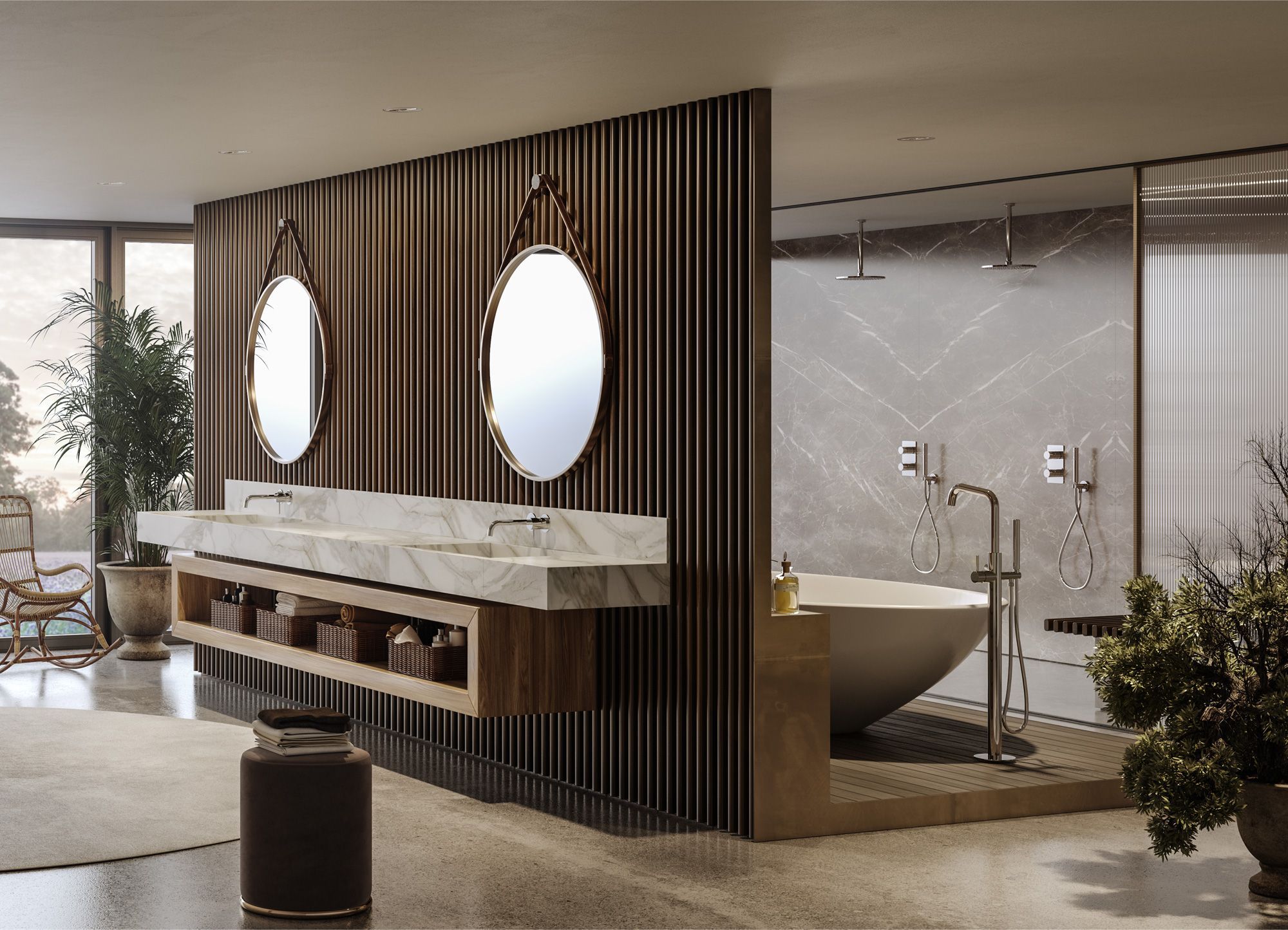 Внешняя часть однорычажного смесителя для раковины BOSSINI TEO Z00730.073 без донного клапана, цвет Чёрный матовый