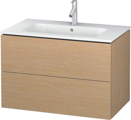 Тумба подвесная под раковину Duravit L-Cube LC624101212 дуб брашированный