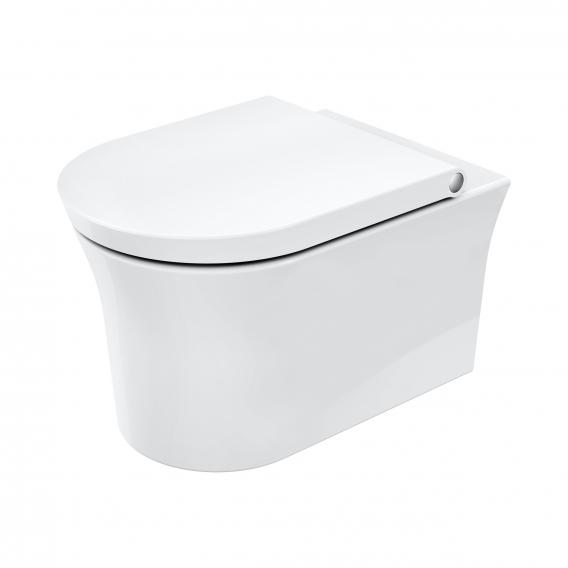 Сиденье для унитаза с крышкой  Duravit White Tulip 0027090000 с автоматическим закрыванием, белый