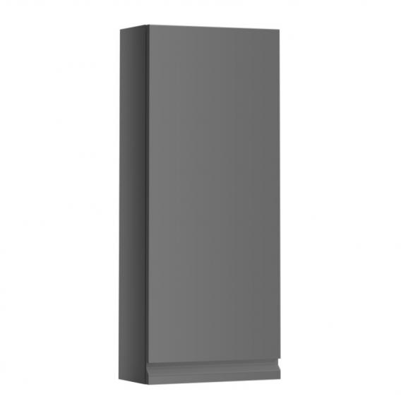 Средний шкаф-пенал подвесной Laufen  Pro   4.8311.4.095.480.1 высота 850 см, дверь правая, цвет графит